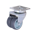 Dual Wheel Caster 50 mm TPR drehbar